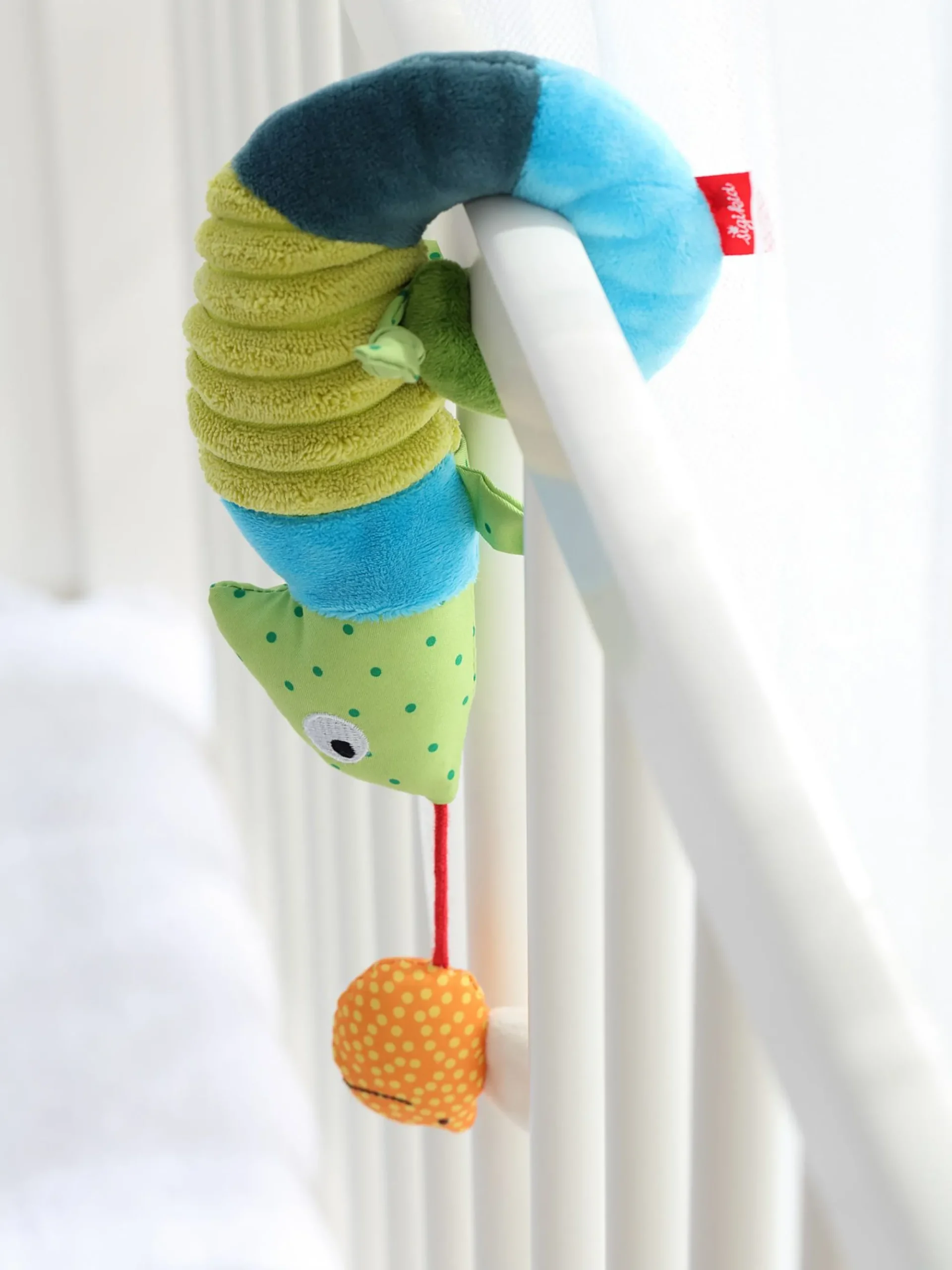 Sigikid Babyspielzeug|Anhanger Babyschale Chamaleon