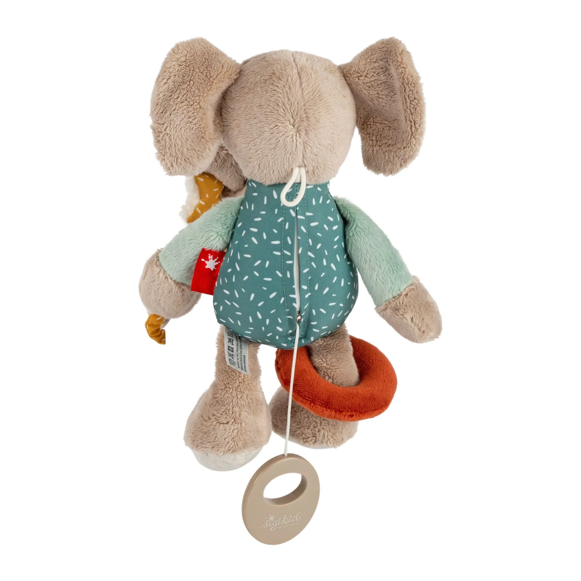 Sigikid Babyspielzeug|Baby Aktiv Spieluhr Elefant