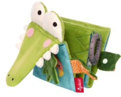 Sigikid Lernspielzeug|Baby Aktiv-Buch Krokodil