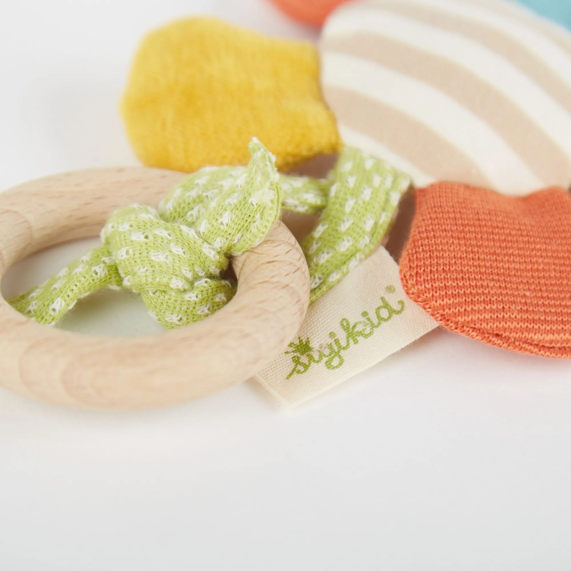 Sigikid Green Spielsachen|Baby Aktiv-Greifling Blume, Green Collection