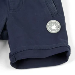 Sigikid Kollektion Gelber Traktor|Baby Gabardine Bermuda In Dunkelblau