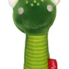 Sigikid Babyspielzeug|Baby Greifling Frosch Mit Spiegel, Red Stars