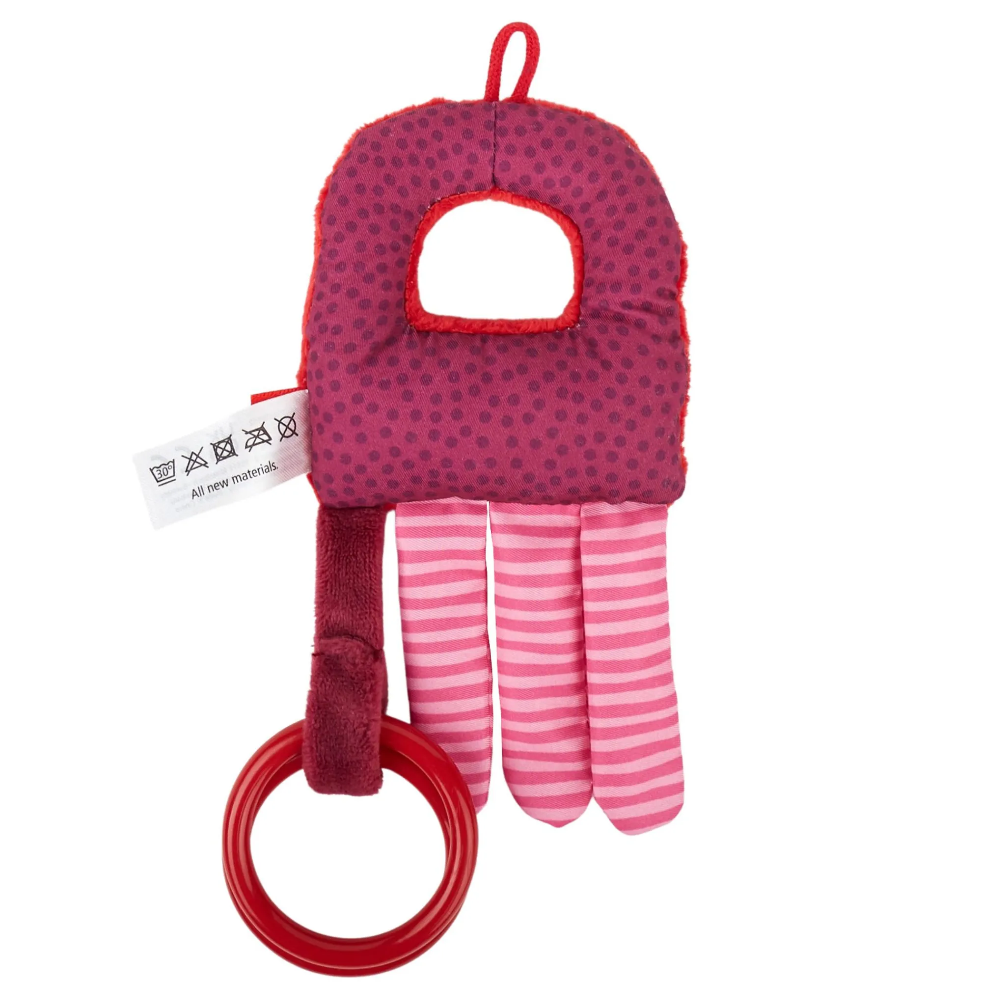 Sigikid Babyspielzeug|Baby Greifling Oktopus, Redstars