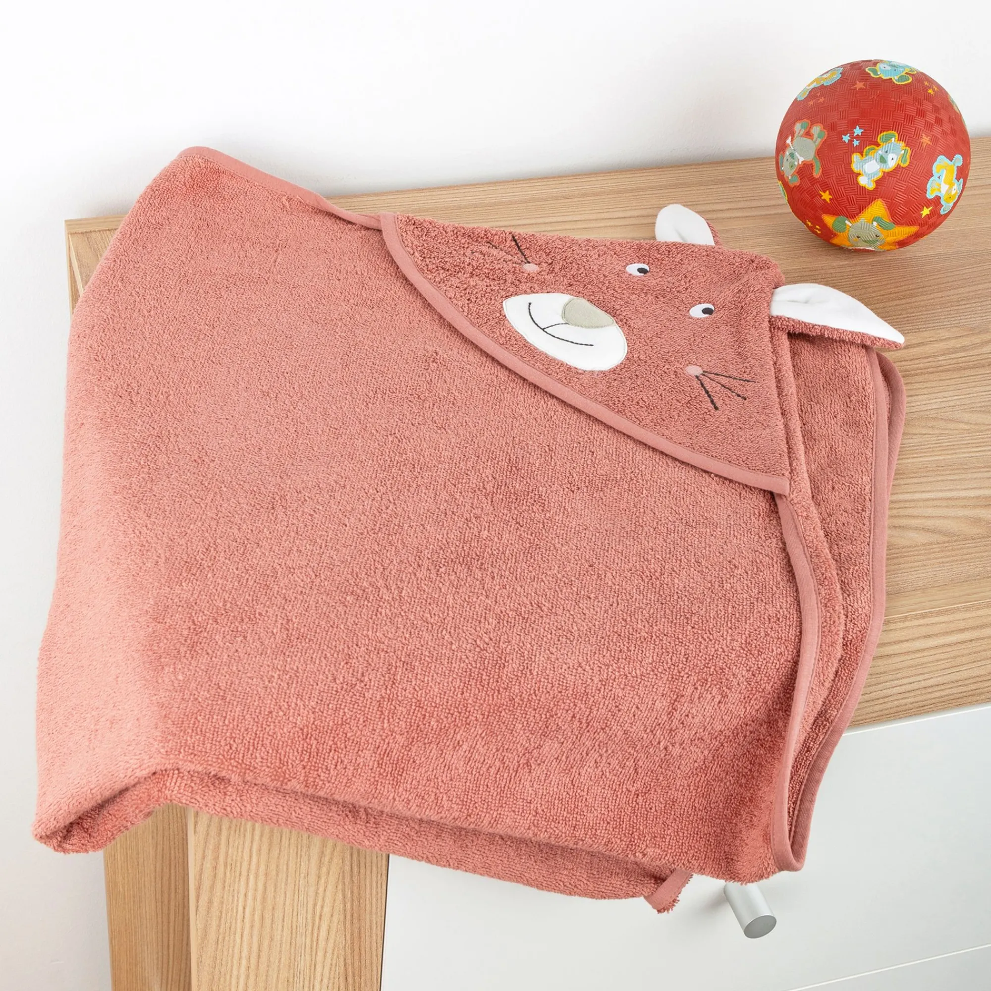 Sigikid Bademantel & Badetucher|Baby Kapuzen-Badetuch Hase