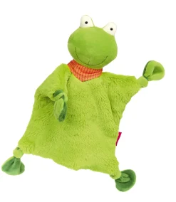 Sigikid Schnuffeltucher|Baby Kuschel-Schnuffeltuch Frosch