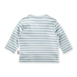 Sigikid Kollektion Newborn|Baby Langarm Ringelshirt Kronchen Bar, Blau