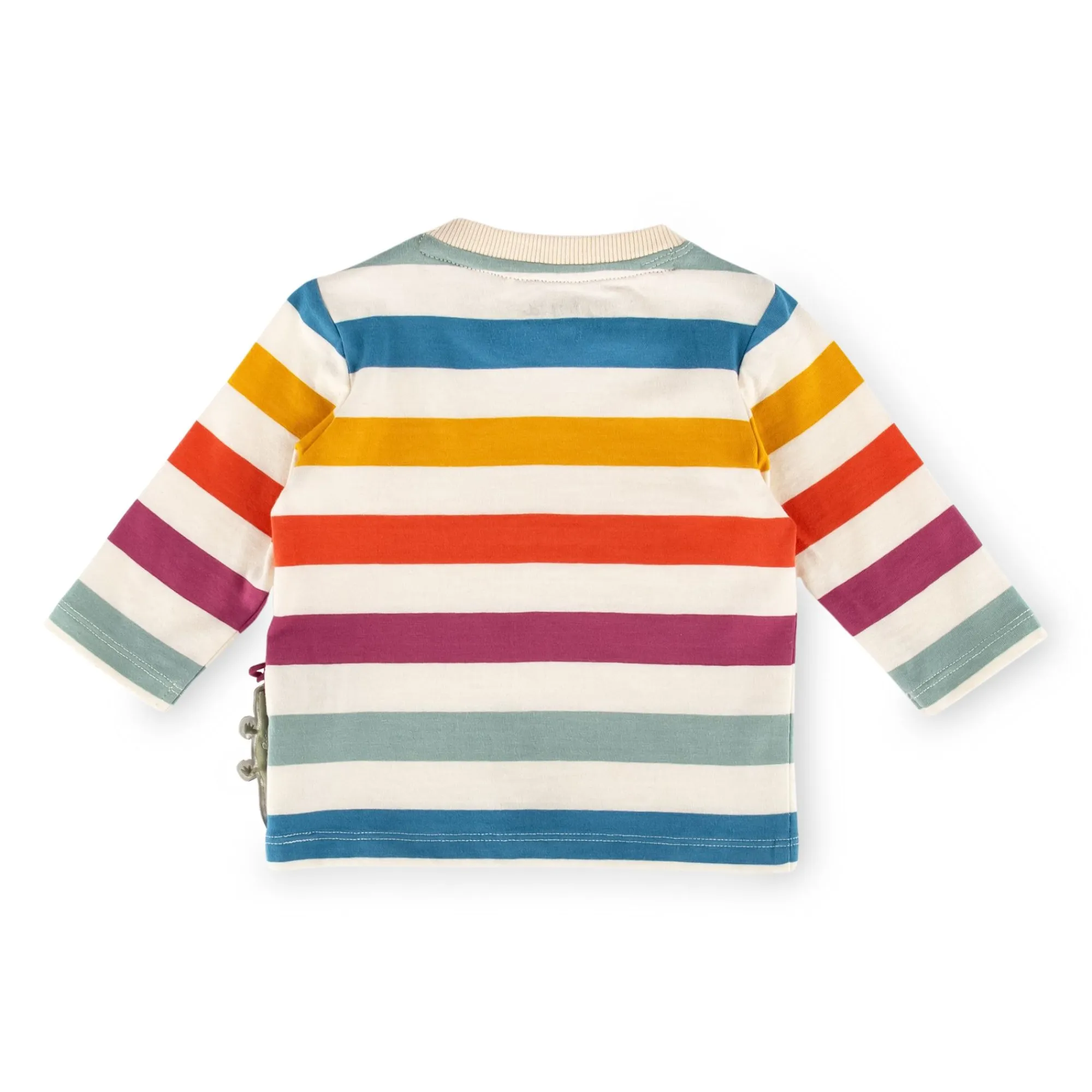 Sigikid Kollektion Happy Crocodile|Baby Langarmshirt Bunt Gestreift