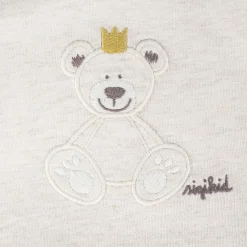 Sigikid Kollektion Newborn|Baby Langarmshirt Kronchen Bar, Beige
