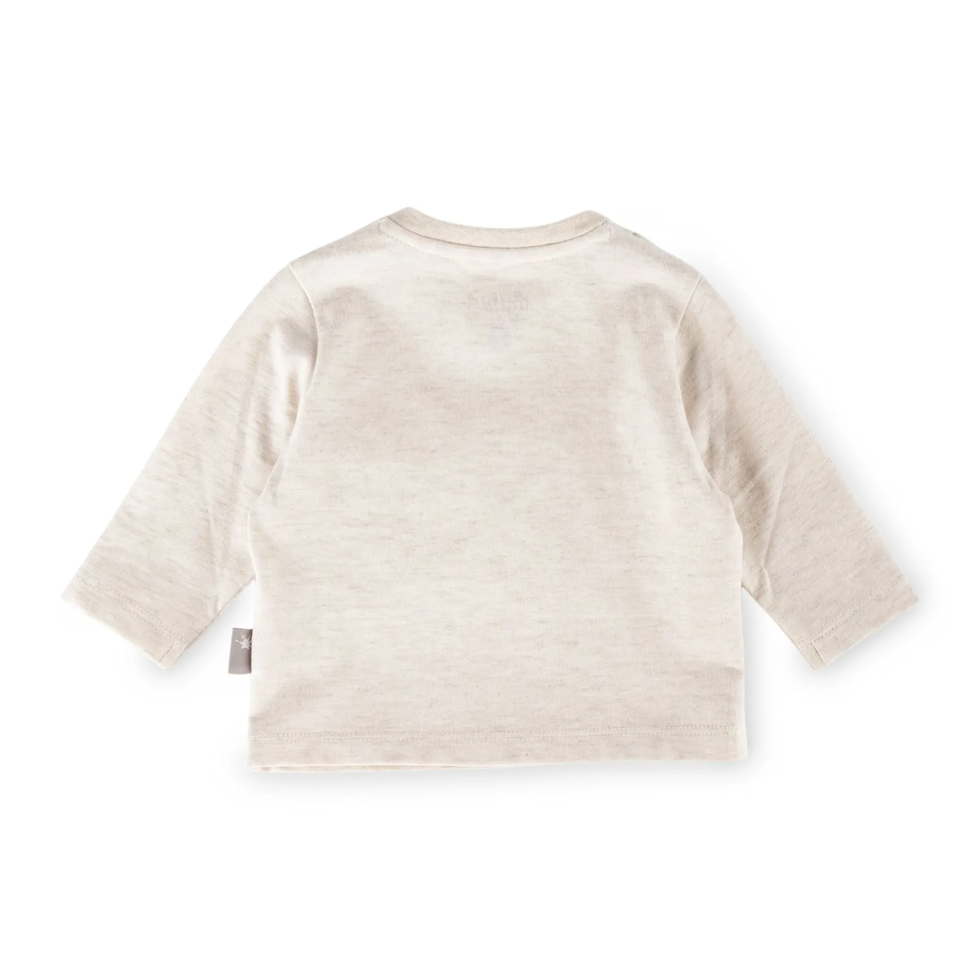 Sigikid Kollektion Newborn|Baby Langarmshirt Kronchen Bar, Beige