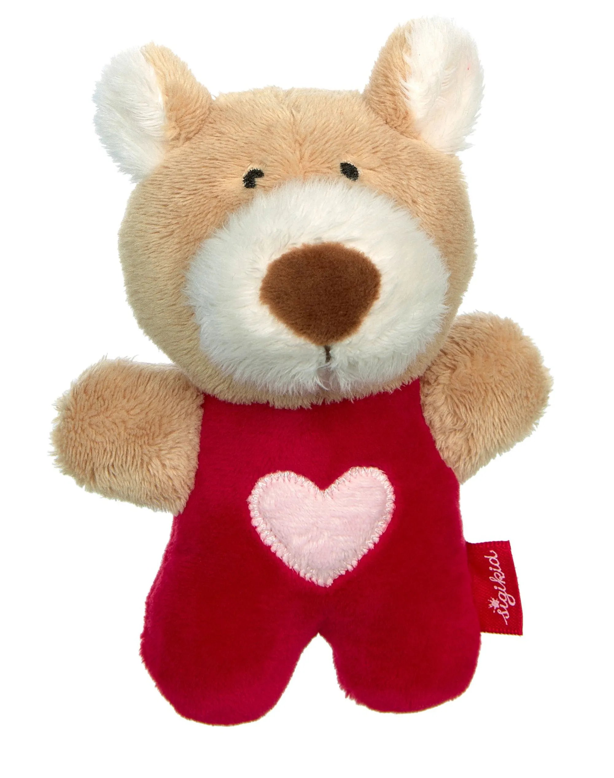Sigikid Babyspielzeug|Baby Rassel Bar Red Stars