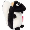 Sigikid Babyspielzeug|Baby Rassel Stinktier, Red Stars