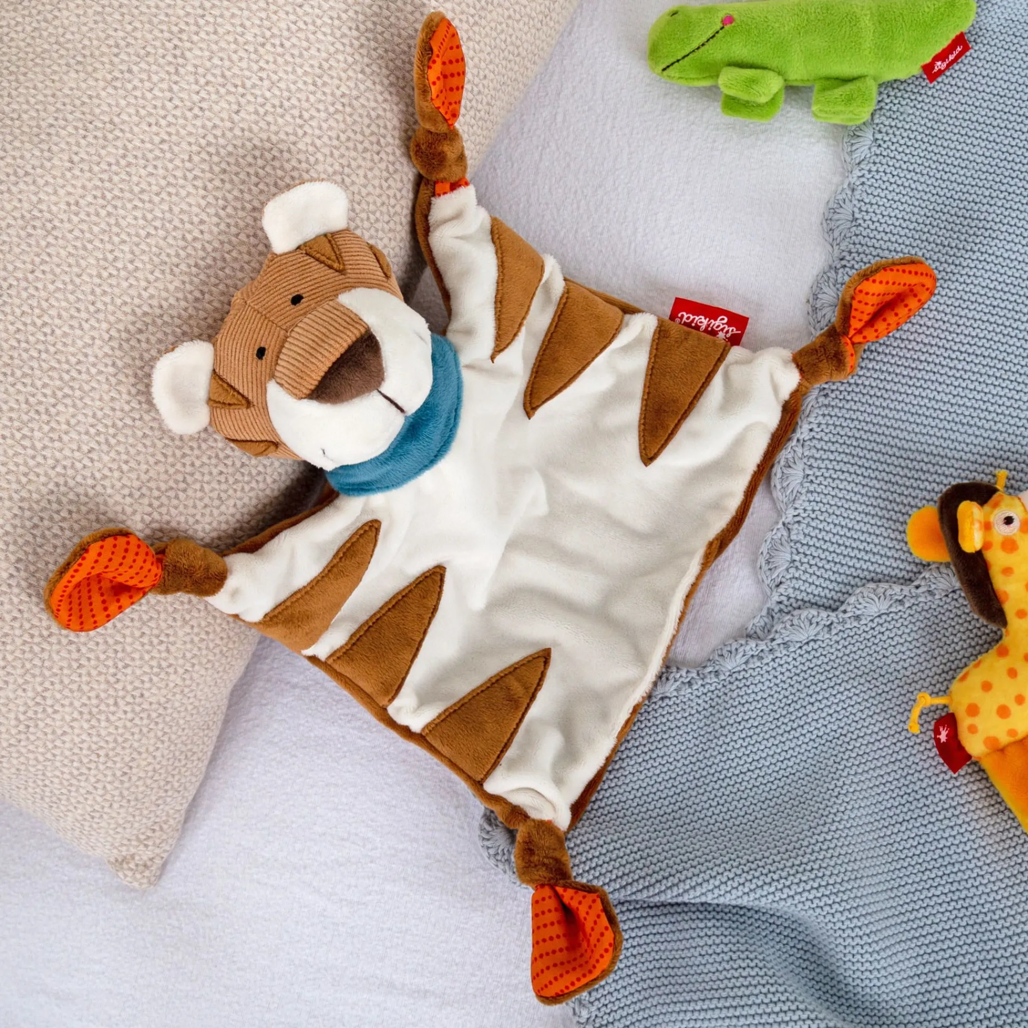 Sigikid Schnuffeltucher|Baby Schnuffeltuch Tiger