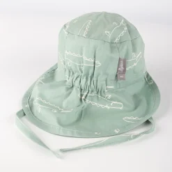 Sigikid Kollektion Happy Crocodile|Baby Sonnenhut Krokodil Mit Nackenschutz