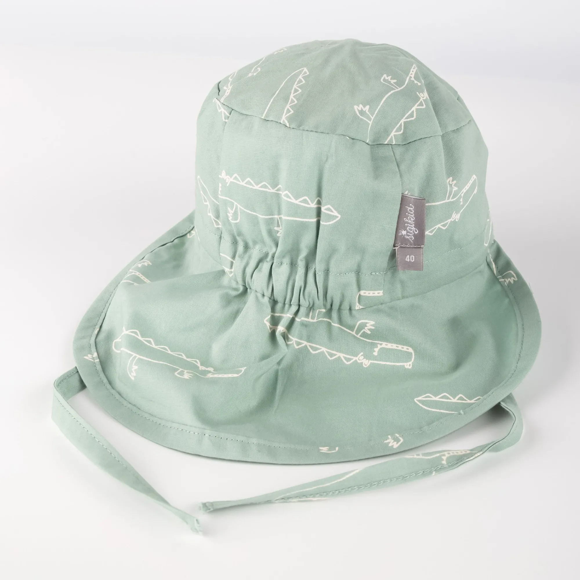 Sigikid Kollektion Happy Crocodile|Baby Sonnenhut Krokodil Mit Nackenschutz