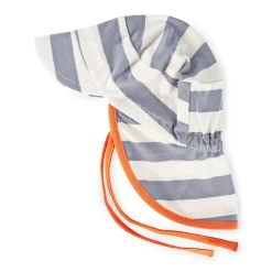 Sigikid Kollektion Wild Adventure|Baby Sonnenhut Mit Nackenschutz, Weis-Grau