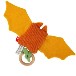 Sigikid Babyspielzeug|Baby Strick-Greifling Fledermaus