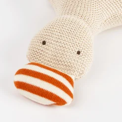 Sigikid Babyspielzeug|Baby Strick-Greifling Gans
