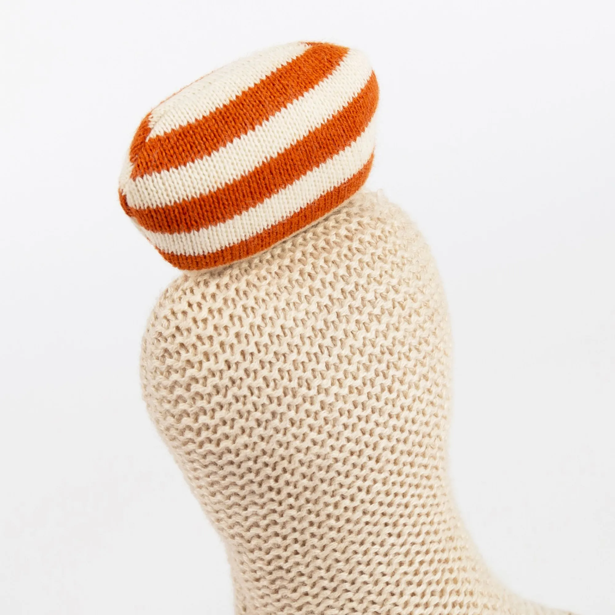 Sigikid Babyspielzeug|Baby Strick-Greifling Gans