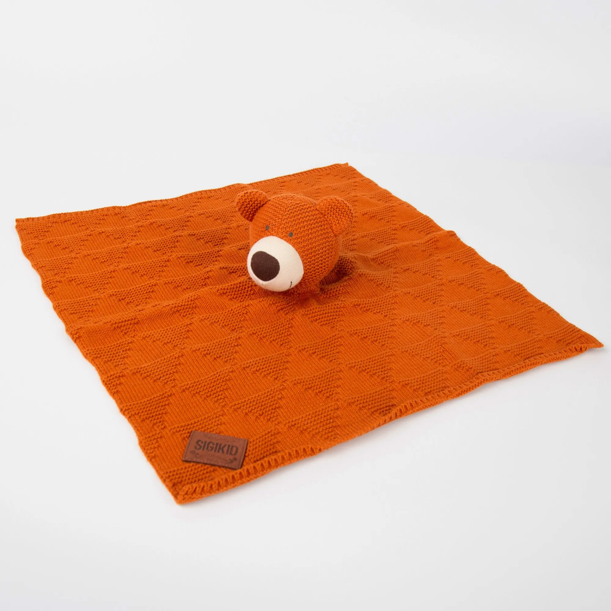 Sigikid Schnuffeltucher|Baby Strick-Schnuffeltuch Bar