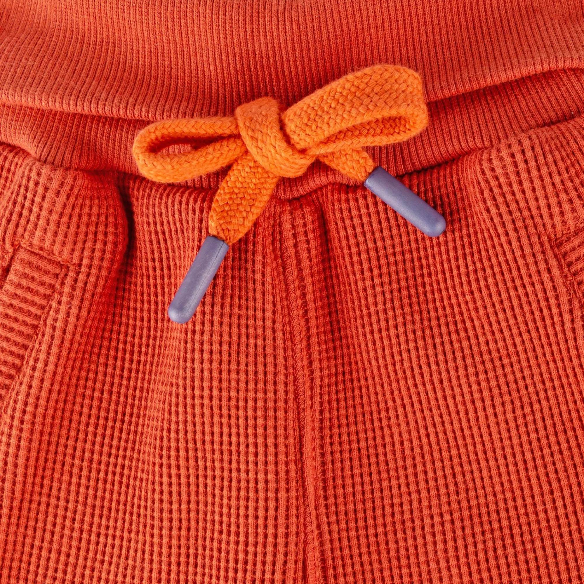 Sigikid Kollektion Wild Adventure|Baby Waffelpique Bermuda, Orangerot