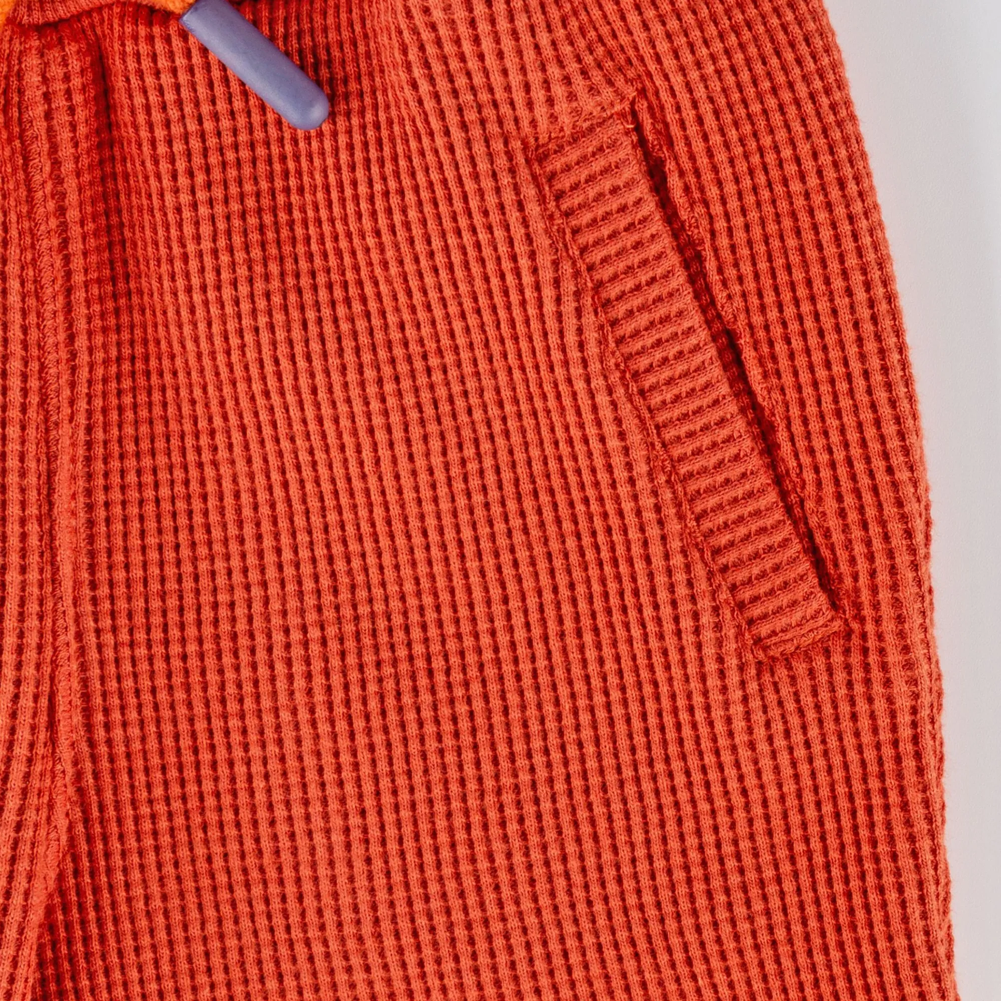 Sigikid Kollektion Wild Adventure|Baby Waffelpique Bermuda, Orangerot