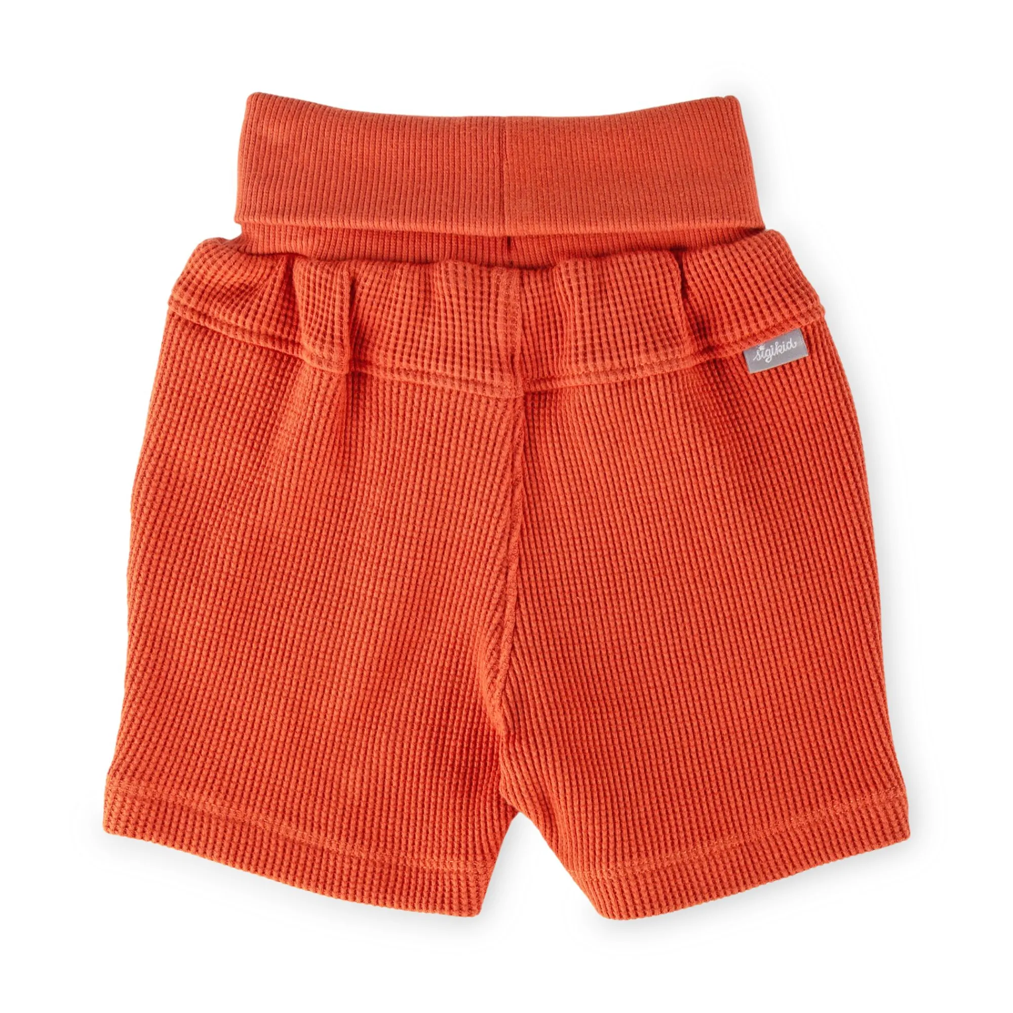 Sigikid Kollektion Wild Adventure|Baby Waffelpique Bermuda, Orangerot