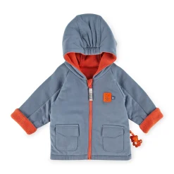 Sigikid Kollektion Wild Adventure|Baby Wendejacke Wild Adventure, Orangerot Und Blau