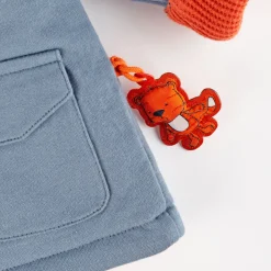 Sigikid Kollektion Wild Adventure|Baby Wendejacke Wild Adventure, Orangerot Und Blau