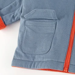 Sigikid Kollektion Wild Adventure|Baby Wendejacke Wild Adventure, Orangerot Und Blau