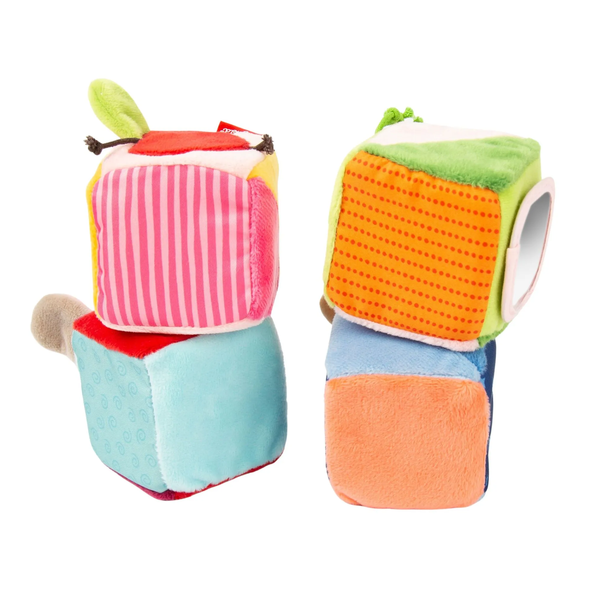Sigikid Lernspielzeug|Baby Wurfel Set, Playq