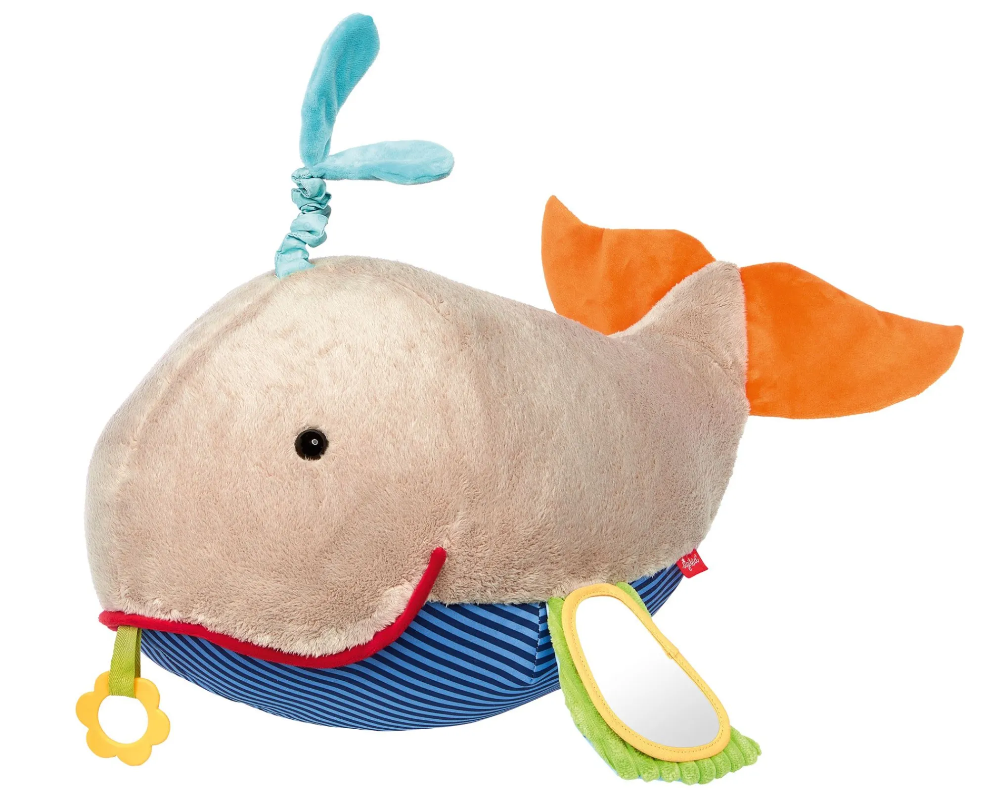 Sigikid Lernspielzeug|Baby Xxl-Spieltier Wal, Playq