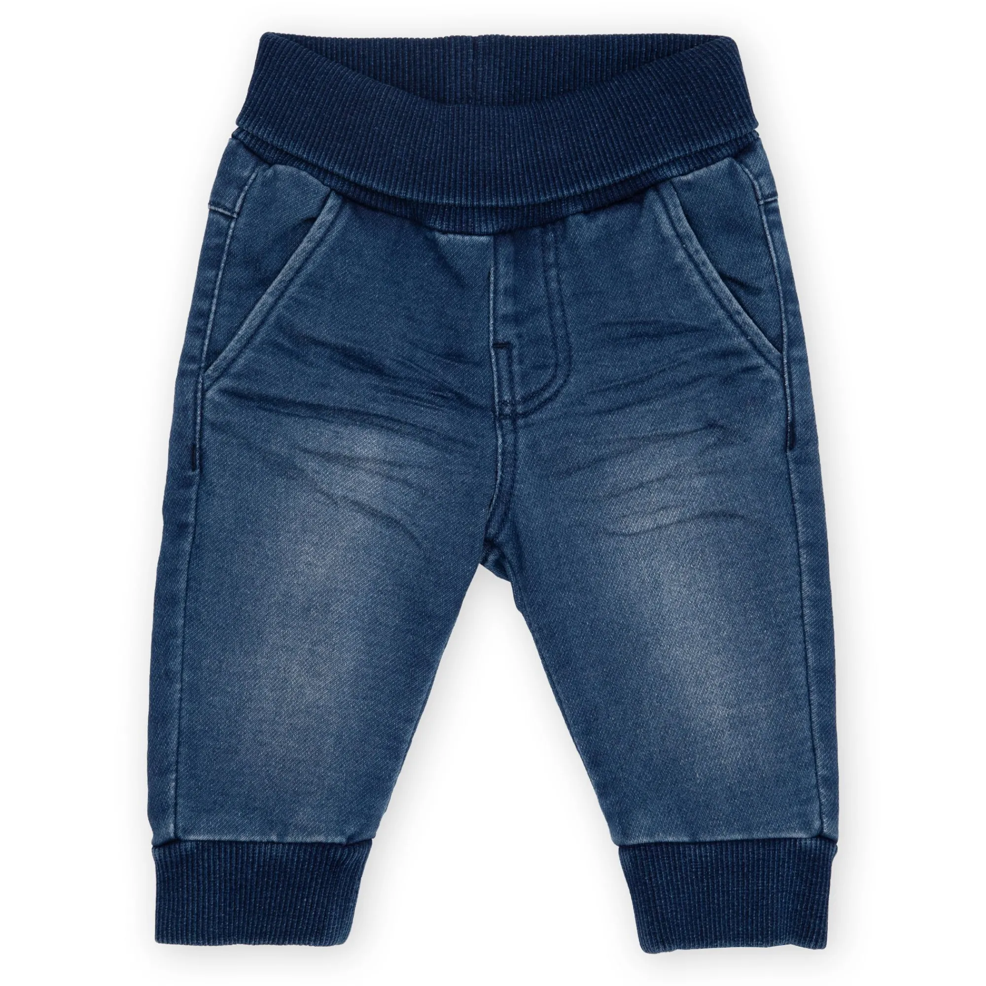 Sigikid Lange Hosen|Babyjeans Mit Beinbundchen In Dunkelblau