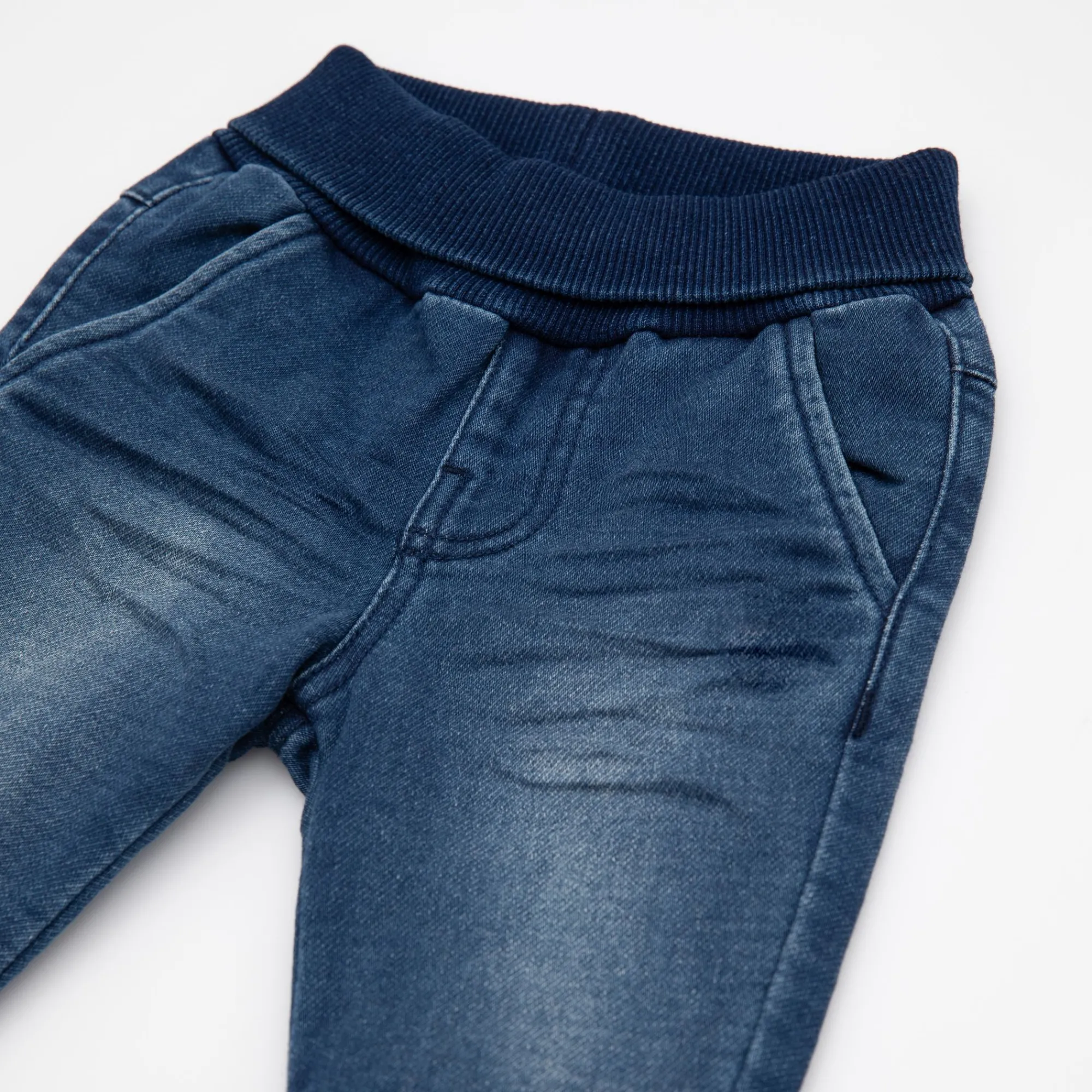 Sigikid Lange Hosen|Babyjeans Mit Beinbundchen In Dunkelblau