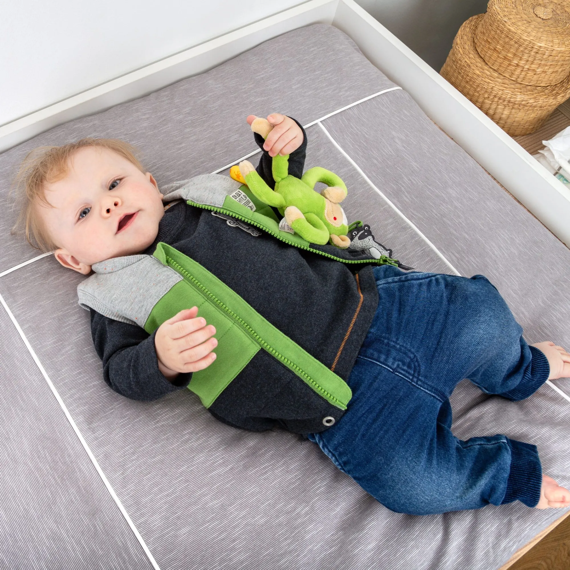 Sigikid Lange Hosen|Babyjeans Mit Beinbundchen In Dunkelblau