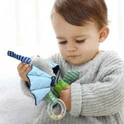 Sigikid Babyspielzeug|Babyschalenanhanger Fledermaus