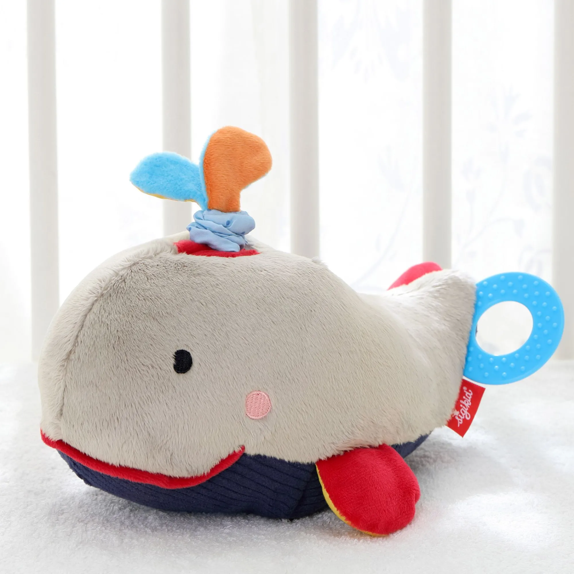 Sigikid Babyspielzeug|Babyspielzeug Wal Mit Funktion