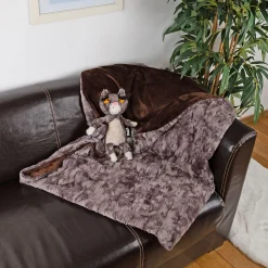 Sigikid Finde Dein Beast|Beasts Kuscheldecke Plusch, Braun