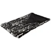 Sigikid Finde Dein Beast|Beasts Kuscheldecke Plusch, Schwarz/Weis
