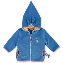 Sigikid Kollektion Wild Flamingo|Blaue Baby Fleecejacke Wild Flamingo