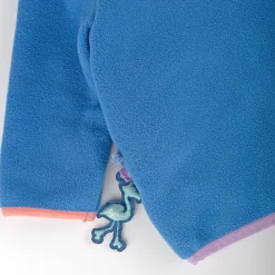 Sigikid Kollektion Wild Flamingo|Blaue Baby Fleecejacke Wild Flamingo