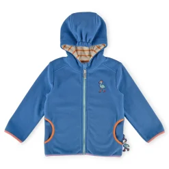 Sigikid Kollektion Wild Flamingo|Blaue Kinder Fleecejacke Wild Flamingo