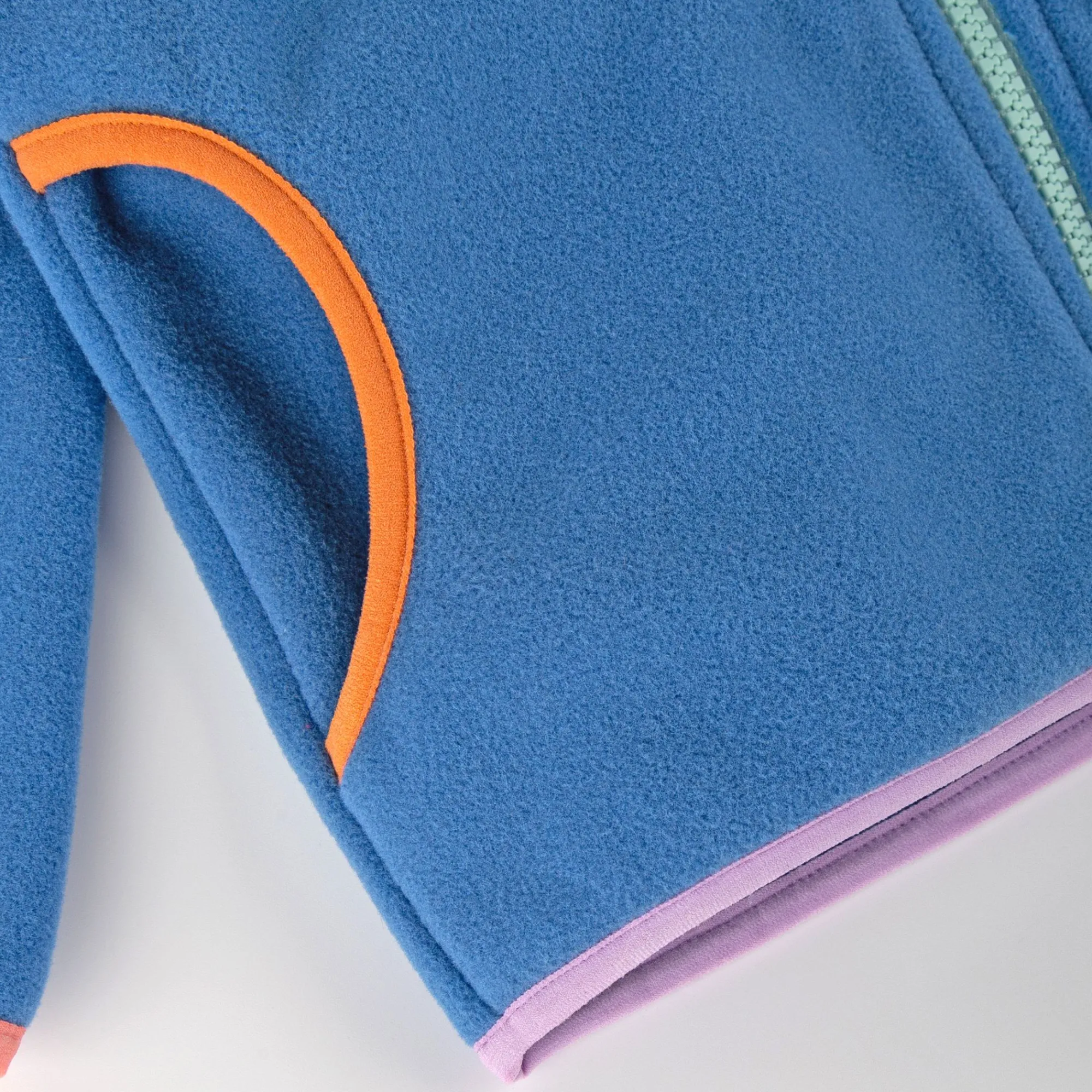 Sigikid Kollektion Wild Flamingo|Blaue Kinder Fleecejacke Wild Flamingo