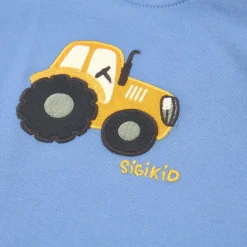 Sigikid Kollektion Gelber Traktor|Blaues Baby T-Shirt Gelber Traktor