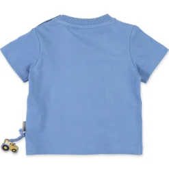 Sigikid Kollektion Gelber Traktor|Blaues Baby T-Shirt Gelber Traktor