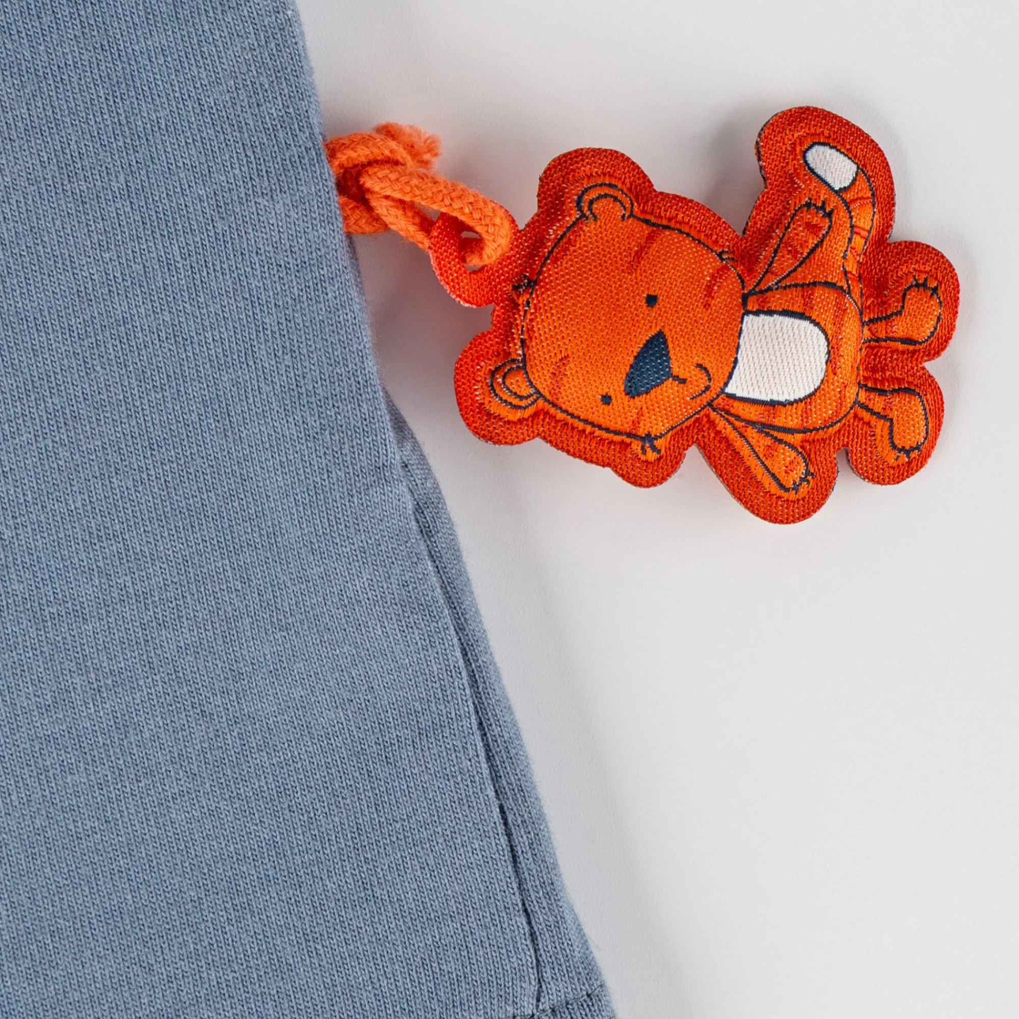 Sigikid Kollektion Wild Adventure|Blaues Baby T-Shirt Mit Tiger Motiv, Blau