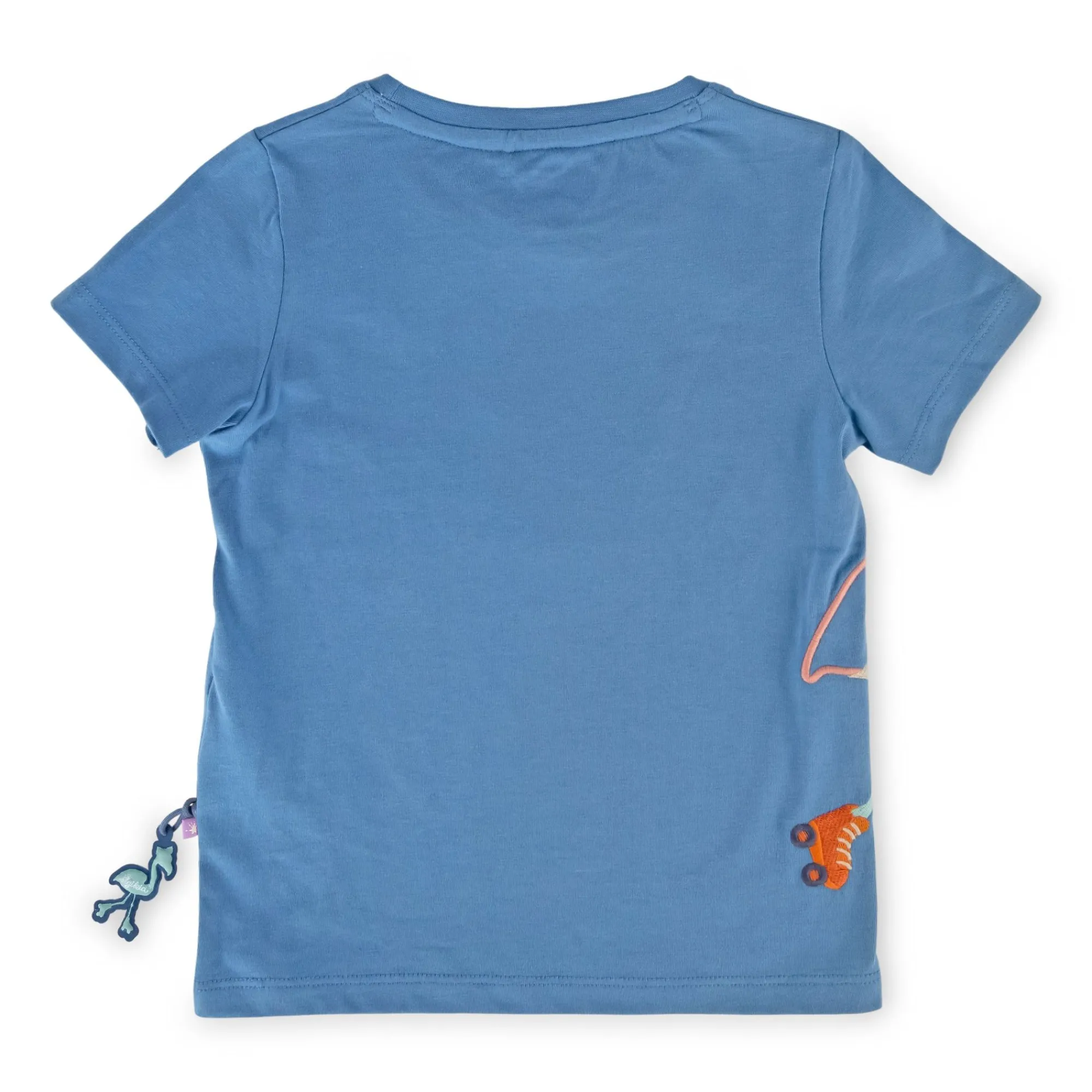 Sigikid Kollektion Wild Flamingo|Blaues Kinder T-Shirt Mit Flamingo Motiv