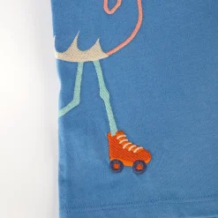 Sigikid Kollektion Wild Flamingo|Blaues Kinder T-Shirt Mit Flamingo Motiv