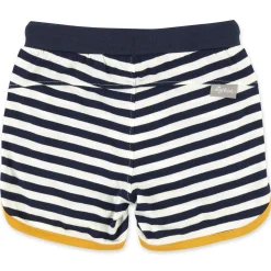 Sigikid Kollektion Tupfen Pony|Blau-Weis Geringelte Kinder Shorts