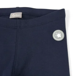 Sigikid Kollektion Tupfen Pony|Dunkelblaue Kinder Capri Leggings, Gerafft