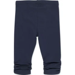 Sigikid Kollektion Tupfen Pony|Dunkelblaue Kinder Capri Leggings, Gerafft